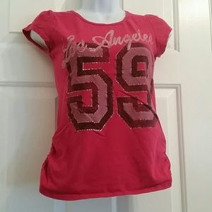 Sugar tart XL 16 pink shirt